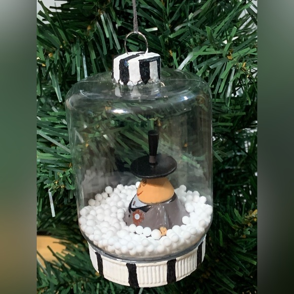 Nightmare Before Christmas The Mayor Christmas Ornament Faux Snow Globe - Picture 3 of 10